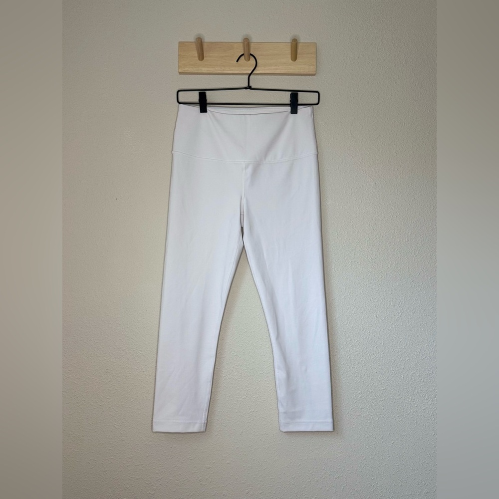 🤍 90° by Reflex White High-Rise Leggings Like New Condition — Medium